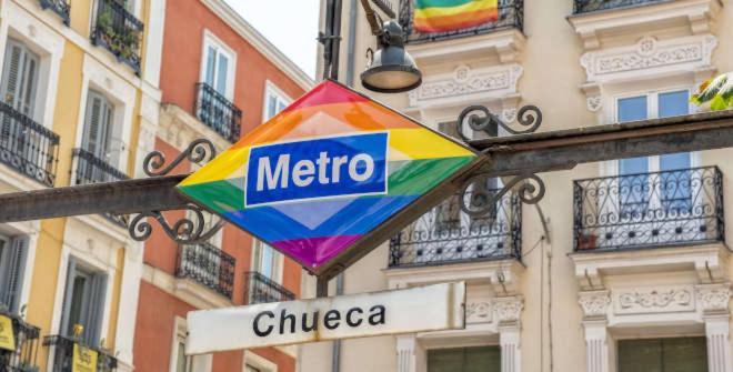 Acogedor Apartamento Con Balcon En El Barrio De Chueca, Gran Via Con Aire Acondicionado Y Calefaccion 마드리드 외부 사진
