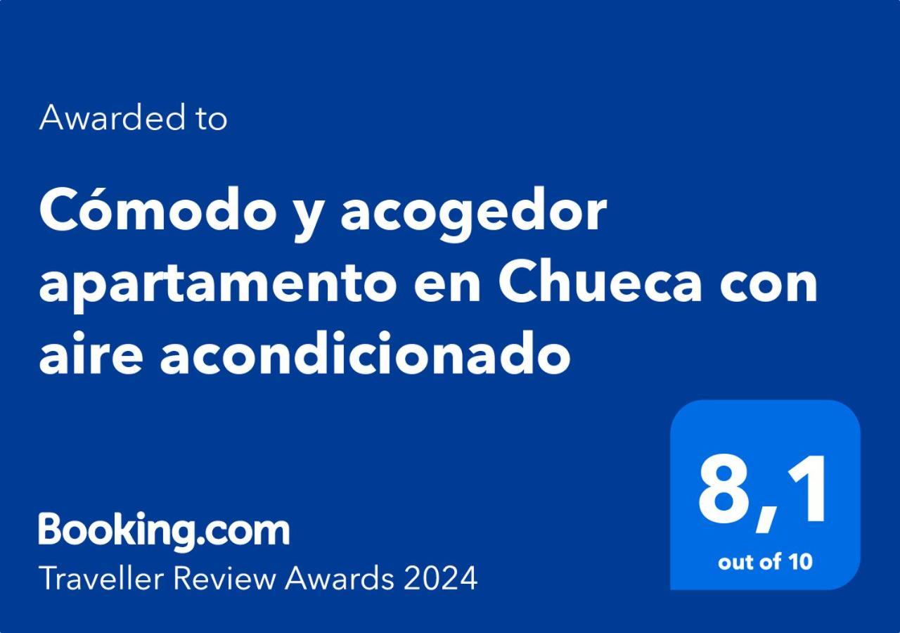 Acogedor Apartamento Con Balcon En El Barrio De Chueca, Gran Via Con Aire Acondicionado Y Calefaccion 마드리드 외부 사진